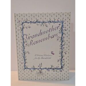 Vtg Grandmother Remembers A Written Heirloom For My‎ Grandchild Journal Book New